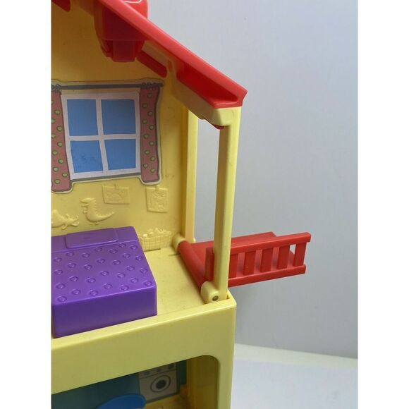 Peppa Pig~ Pop n’ Play House Only Slides Open/Close Carry Toy Imagination Play - Picture 6 of 7